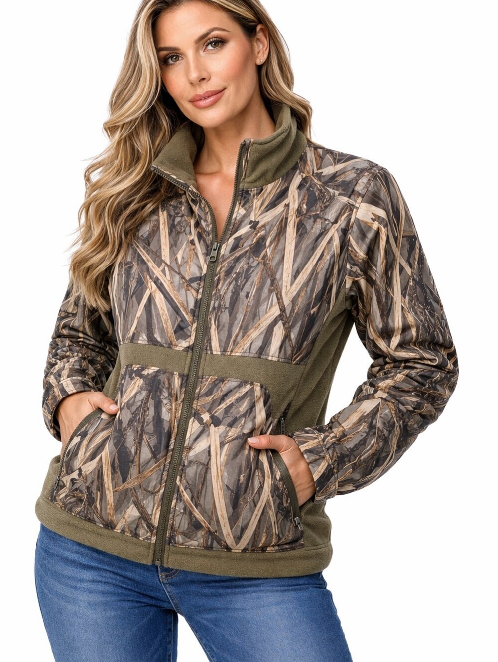 Columbia Camouflage Bomber Jacket